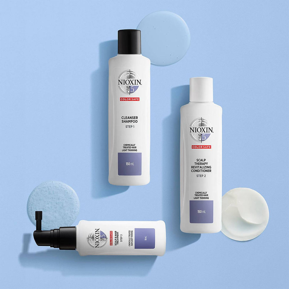 Thumbnail: Nioxin Kit System 5 for Bleached / Chemically Treated Hair with Light Thinning