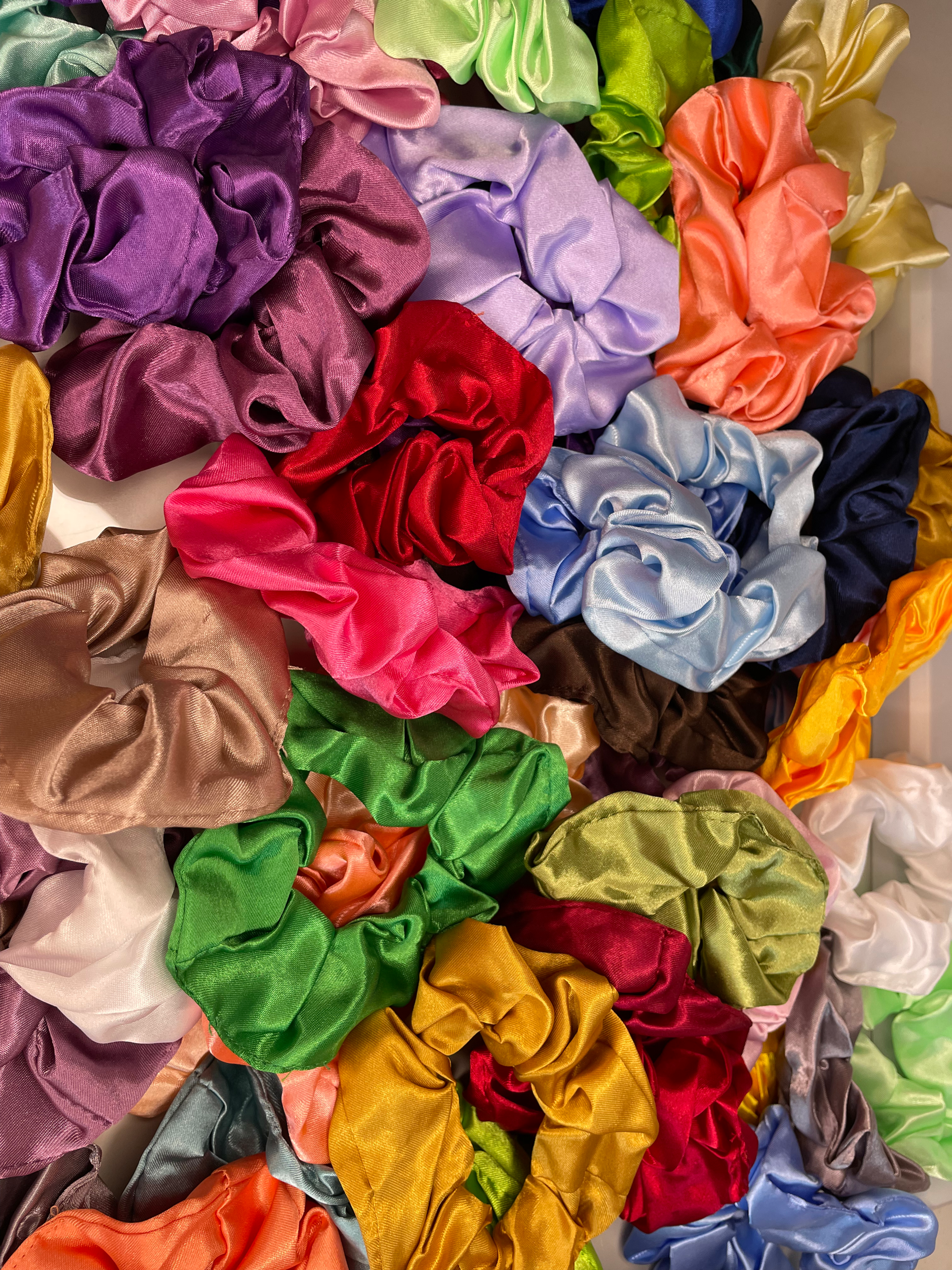 Scrunchies Satin Blend