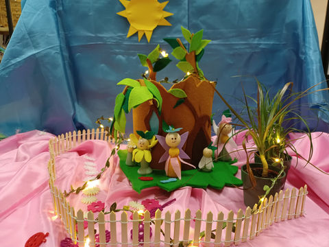 fées des bois fleurs forêt printemps anniversaire histoire atelier créatif stage livre