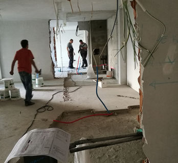 Извършване на всички видове вътрешни строителни ремонти