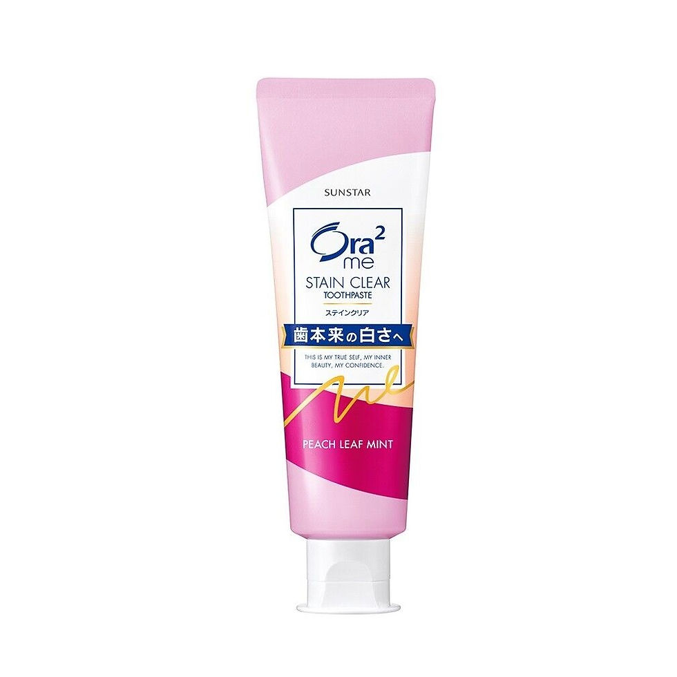 皓乐齿 亮白净色牙膏 鲜桃薄荷 SUNSTAR ORA2 Stain Removal Toothpaste Peach Mint Flavor 130g