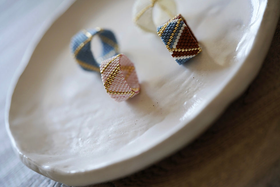 Miniatura: Pierścień GoldenCream