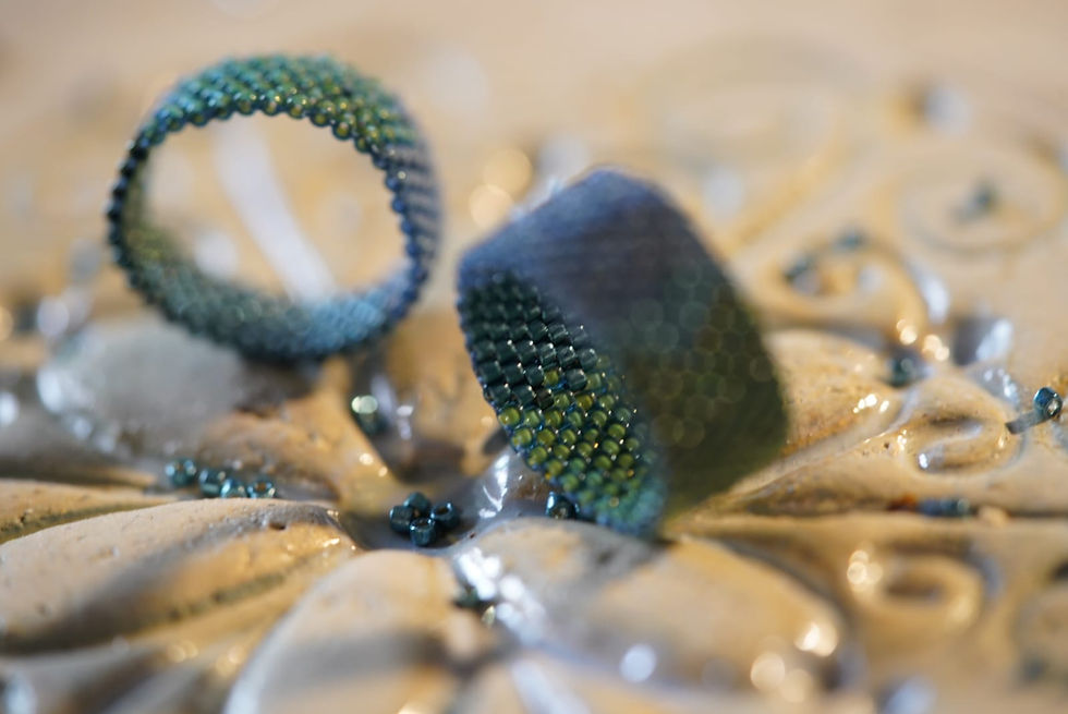 Miniatura: Pierścień Beadingowy Sirens