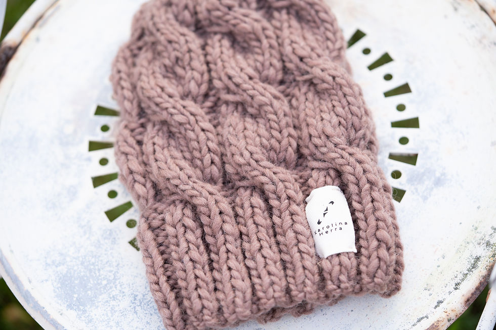 Czapka Big Snow Milkcoffee