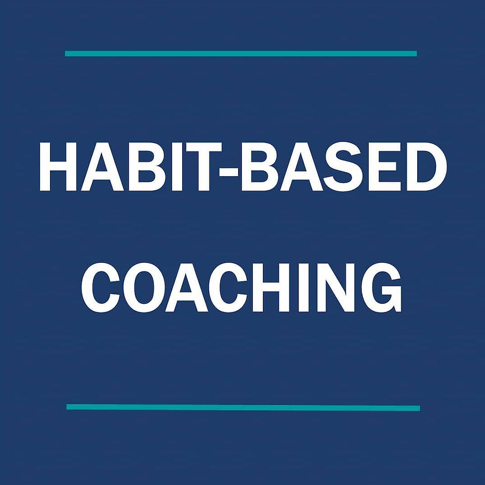 Habit-based coaching