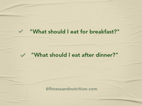[NEW POST] The Two Most Important Nutrition Questions You Could Ever Ask Yourself…