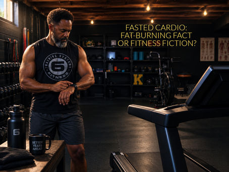 A man preparing to do fasted cardio