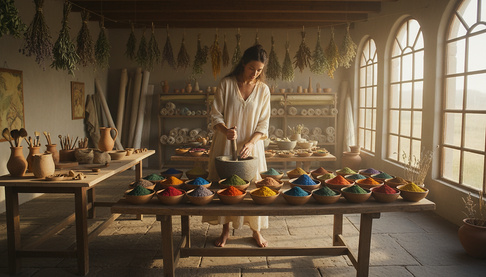 The Artist Doesn't Create. The Real Artist Receives.