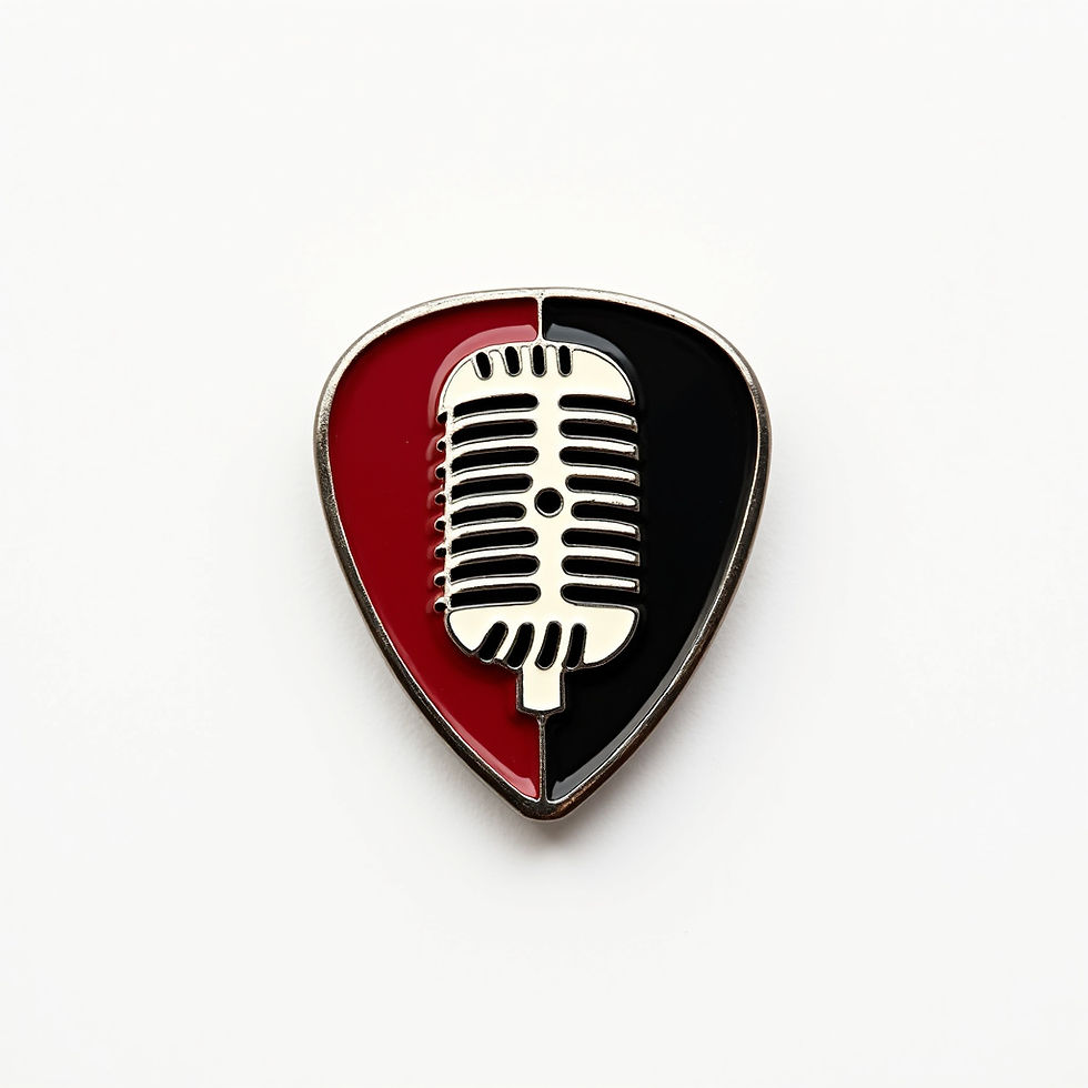 Music Scene Enamel Pin