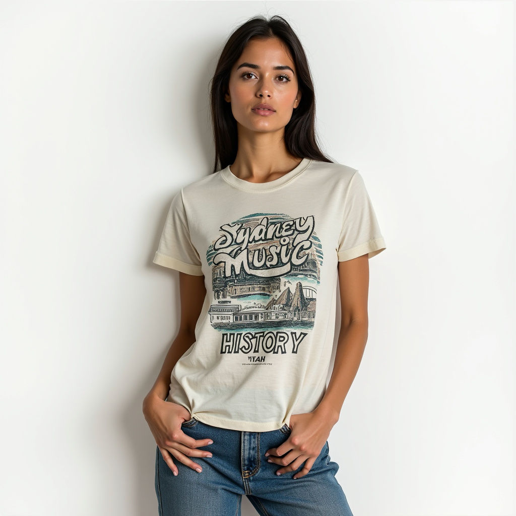 Sydney Music History Tee