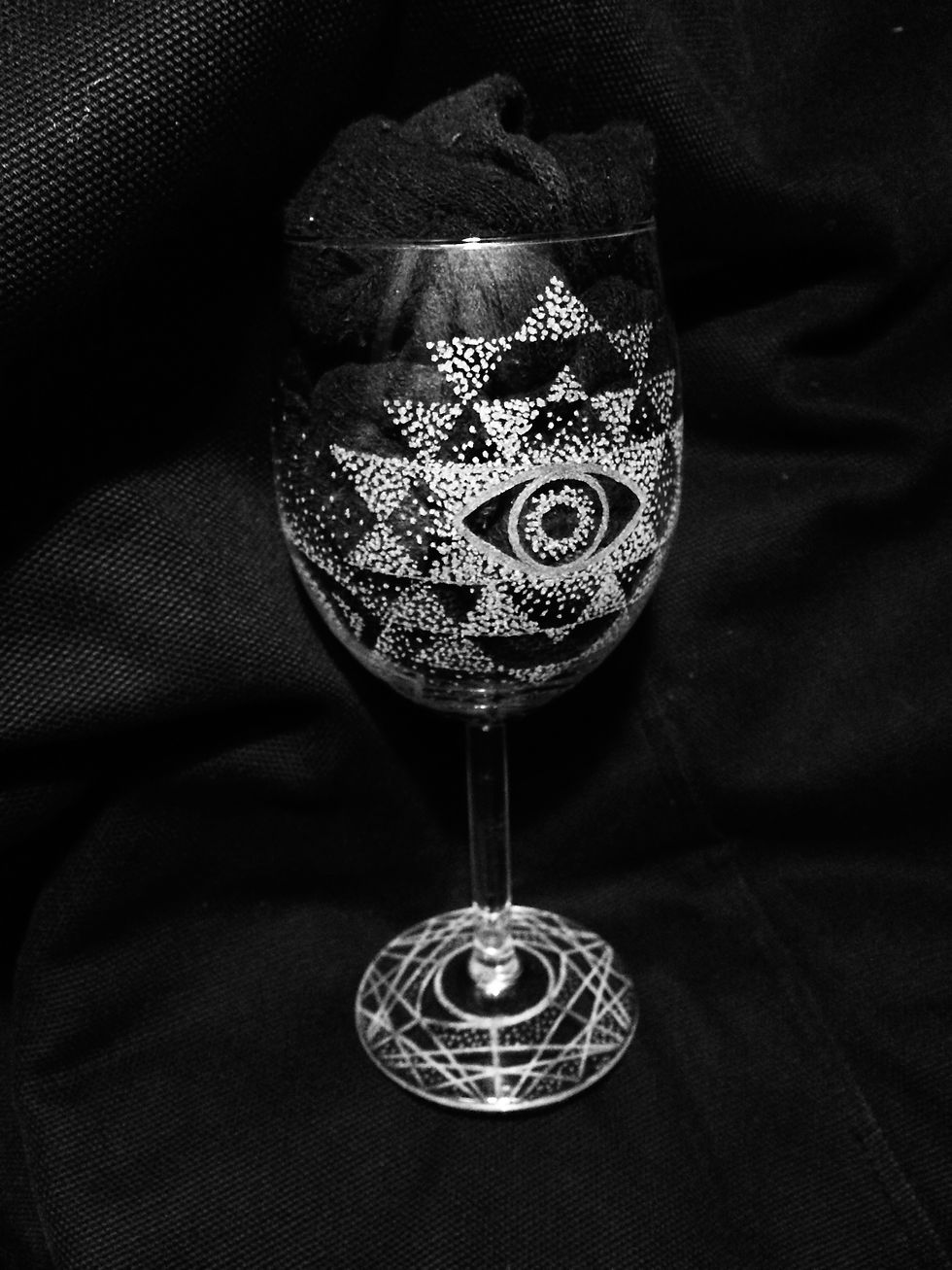 Glass etching