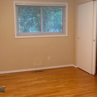 room makeover, diy room makeover, diy guest bedroom inspiration, neutral minimalist guest bedroom makeover, diy hardwood floors, how to refinish hardwood floors, red oak to white oak, before and after 1960's fixer upper room transformation, budget friendly diy and decor, diy home renovation, diy home improvement, neutral home decor, organic modern style, transitional home interior design