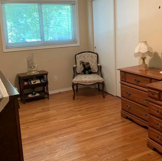 room makeover, diy room makeover, diy guest bedroom inspiration, neutral minimalist guest bedroom makeover, diy hardwood floors, how to refinish hardwood floors, red oak to white oak, before and after 1960's fixer upper room transformation, budget friendly diy and decor, diy home renovation, diy home improvement, neutral home decor, organic modern style, transitional home interior design