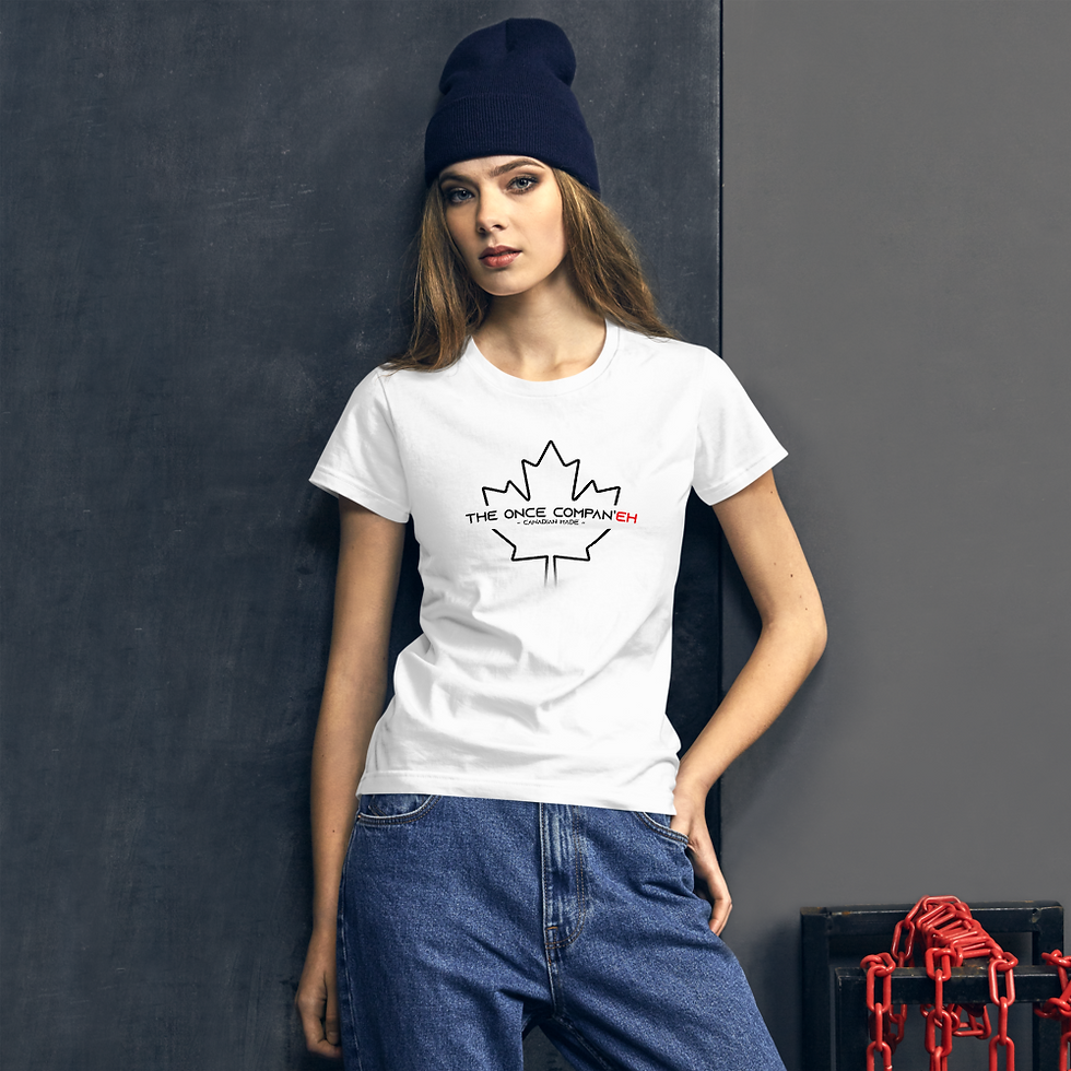 Thumbnail: White Canadian Made Tee - Women's
