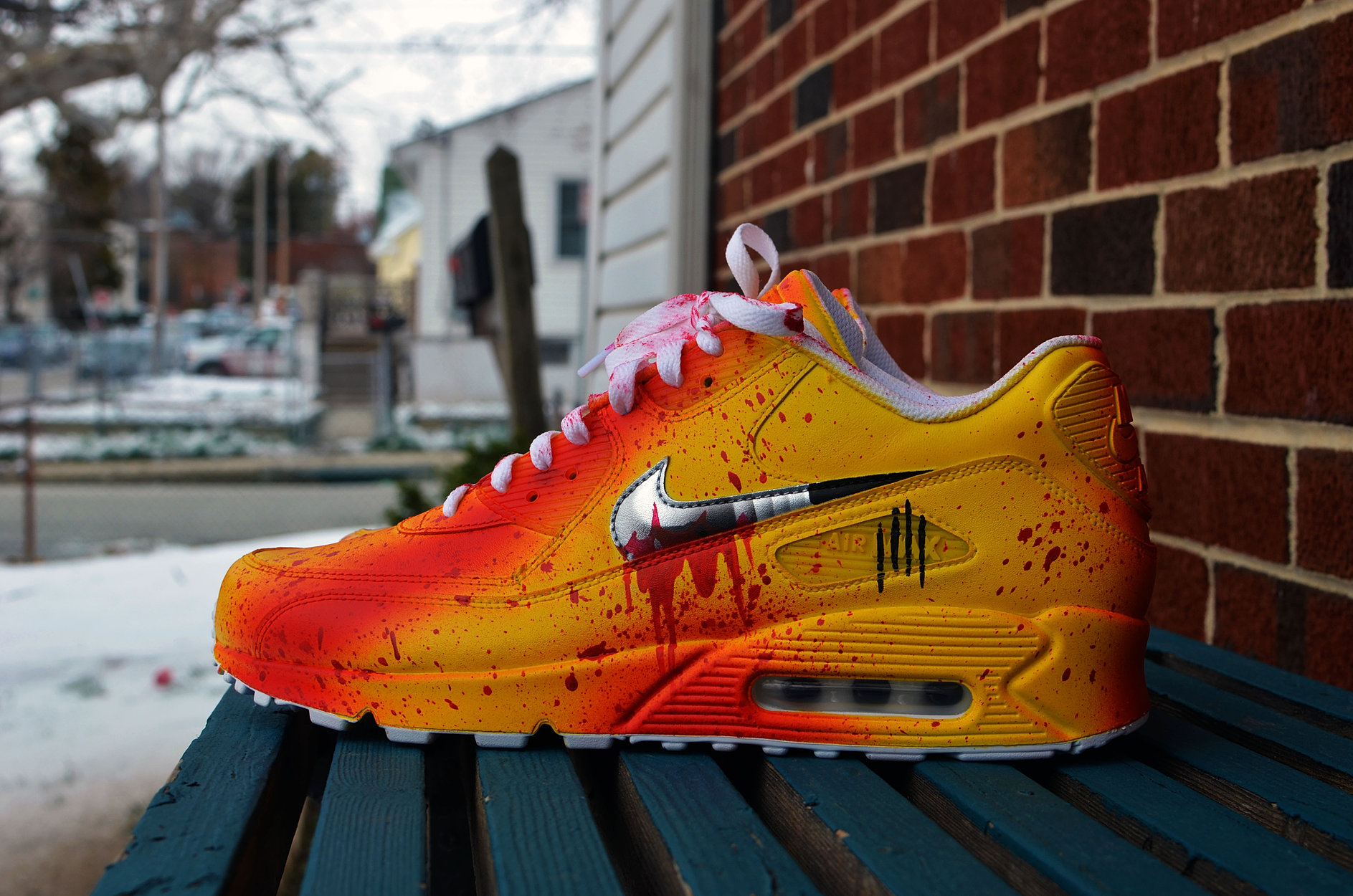 custom sierato shoes artist merchandise/services and Sneaker Customization