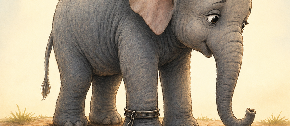 El elefante encadenado: cuando un niño deja de intentar. Neurodverse.