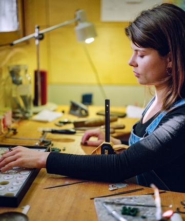 Rachel Lewis-Gray at her studio.