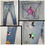 Thumbnail: Up-Cycled Low-Waist Boot Cut Star Women's Jeans