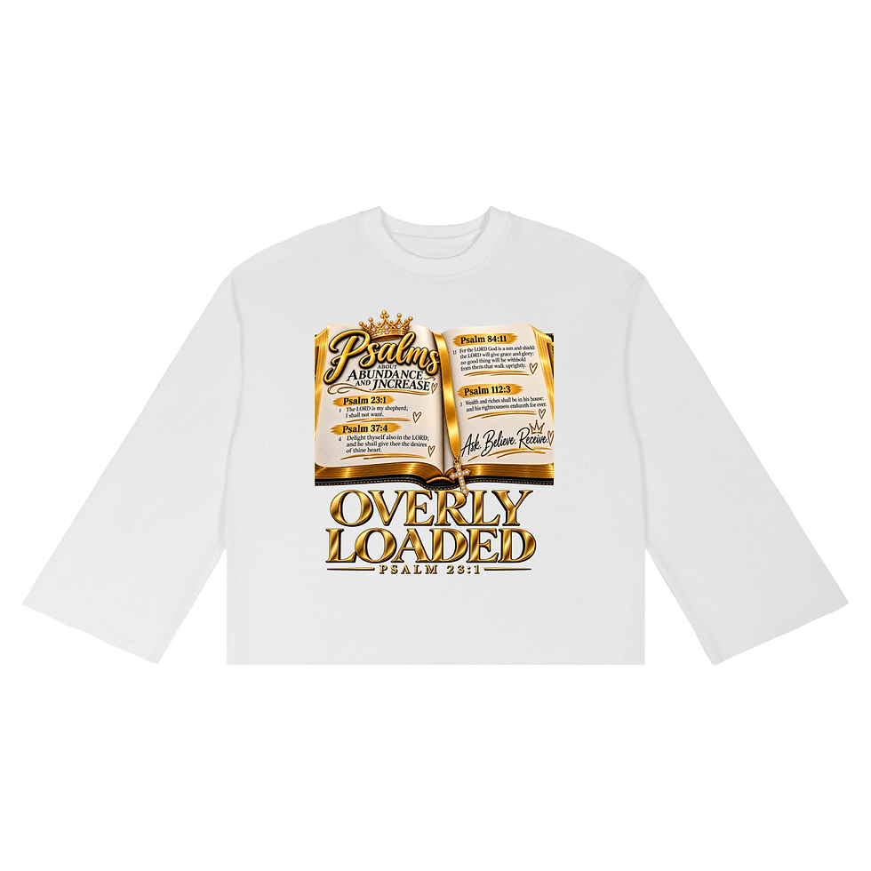 Thumbnail: Unisex Waffle Raw Edge T-Shirt
