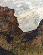 Rocky Pre-Dawn Silhouette