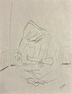 self portrait with guitar