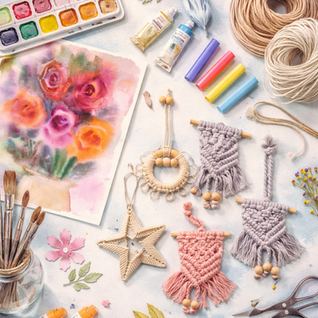 Kreativ-Workshops, jeden Freitag von 16 bis 18 Uhr