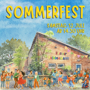 Sommerfest am Samstag, 12. Juli ab 14.30 Uhr