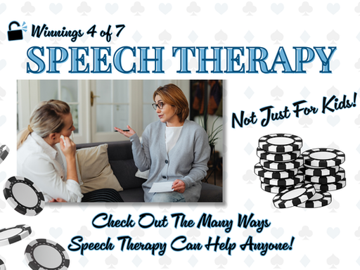 Is Speech Therapy Just for Kids?