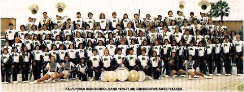 Falfurrias High School Band '77