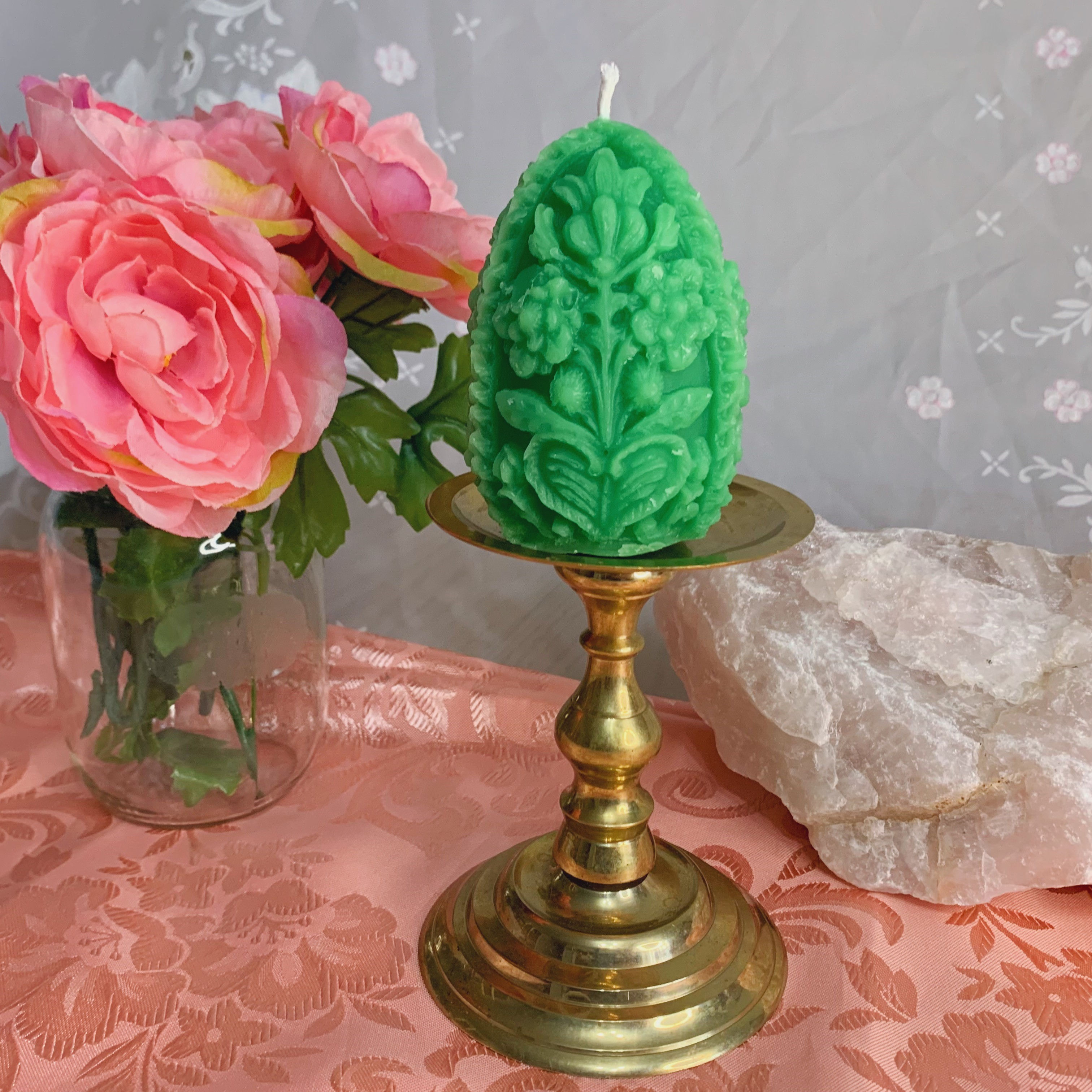 Engraved Egg - Green