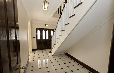 Internal repaint and timber staircase