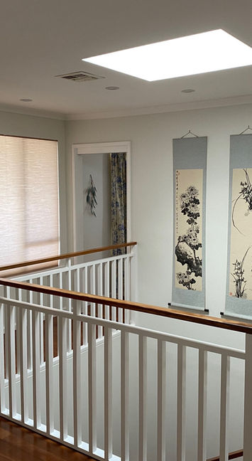 Internal repaint and timber staircase