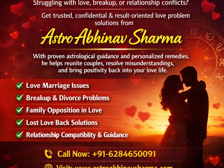 Love Problem Solution Astrologer