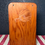 Thumbnail: Vintage Wooden Hand Painted Matchbox Holder Wall Mount Poppy Flowers