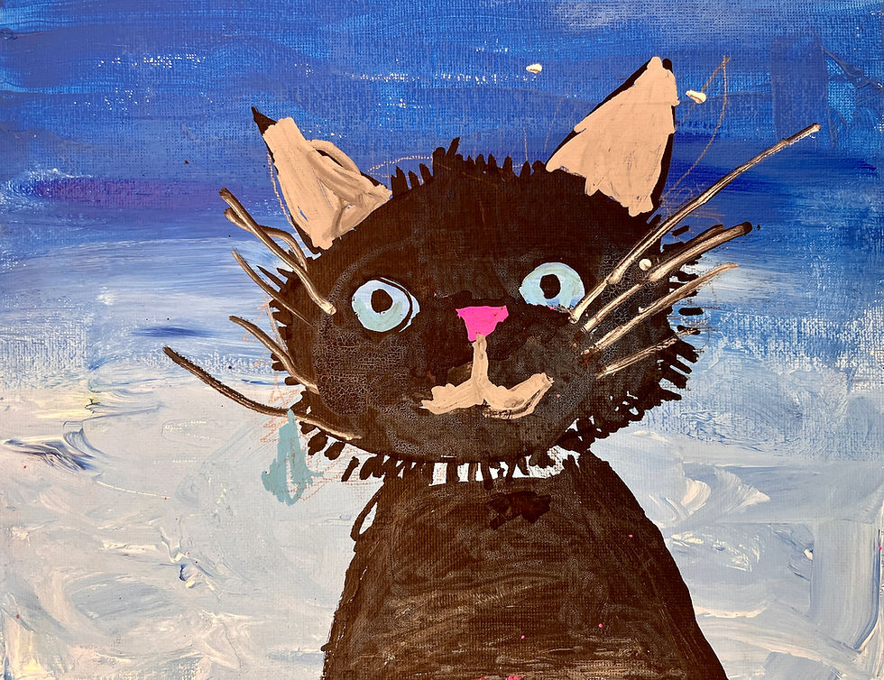 Cats! Acrylic Paint Studies