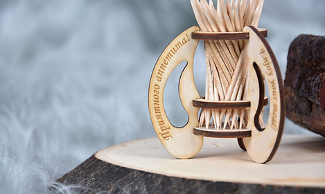 Guten Appettit, Enjoy your meal, Пртиятногот аппетита Zahnstocher Halter, für Gastgewerbe, Hoteliers