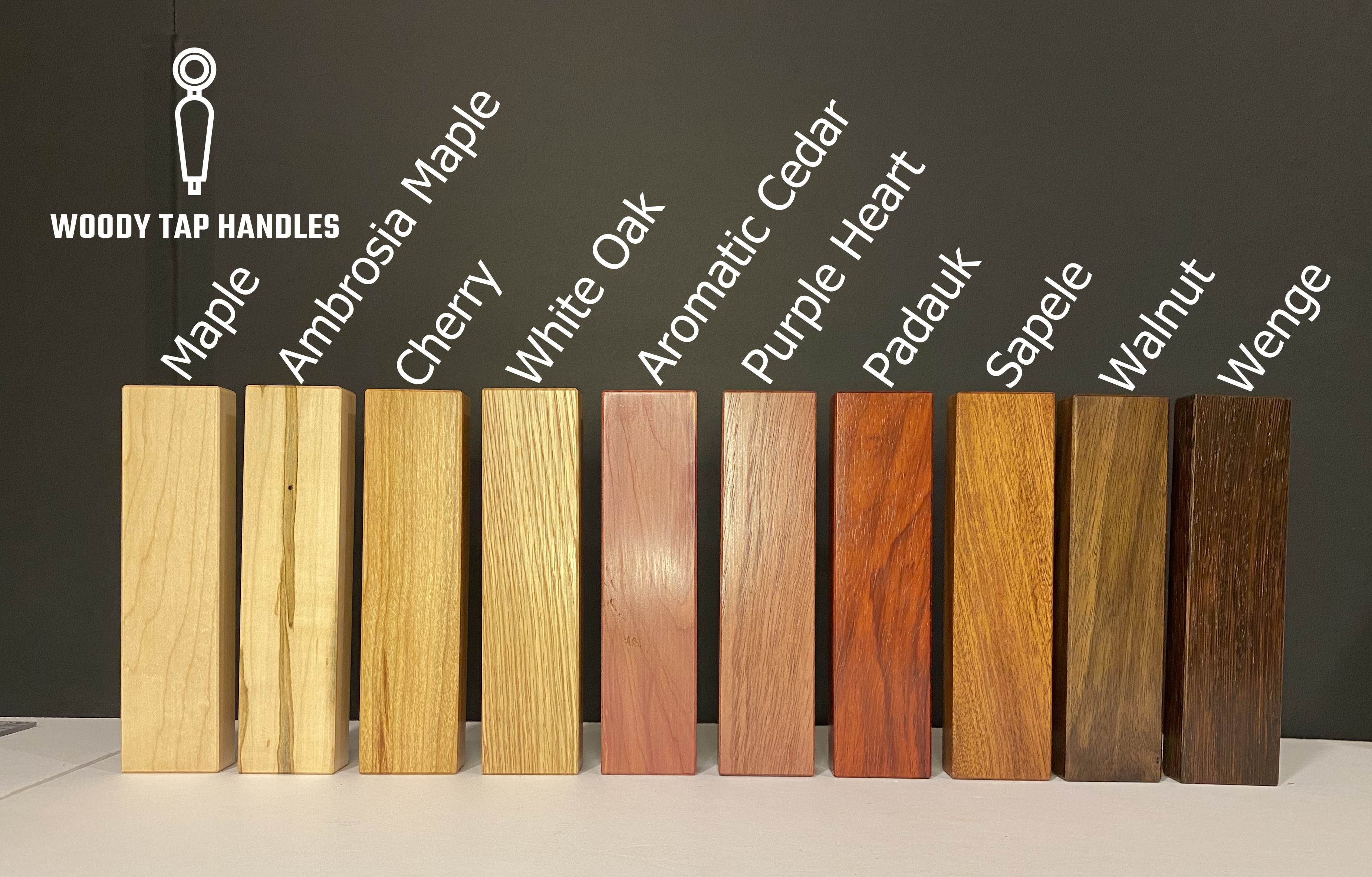 The Baby Beer Tap Handle - Hickory