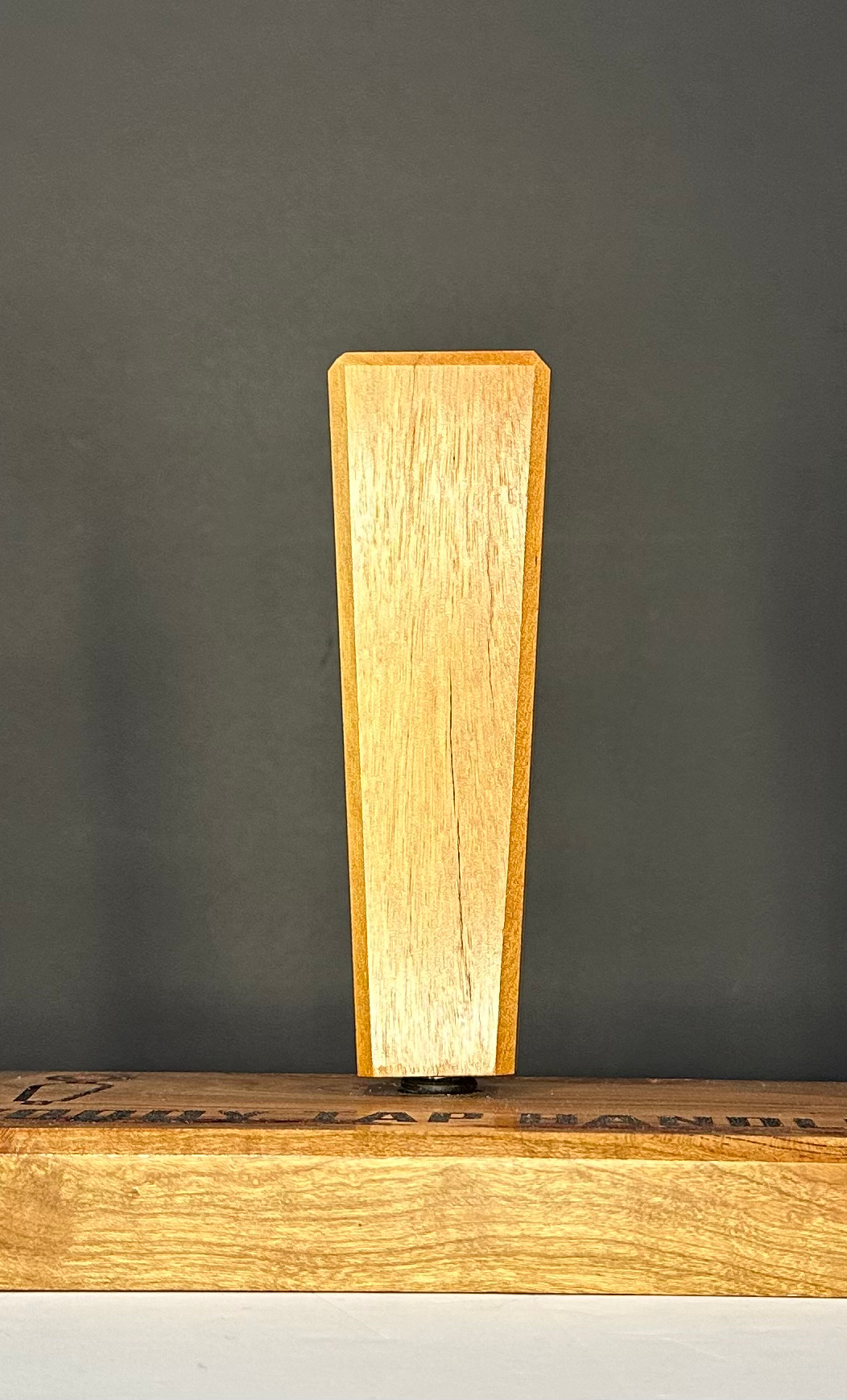 "The Stubby" Beer Tap Handle - Tiger Wood