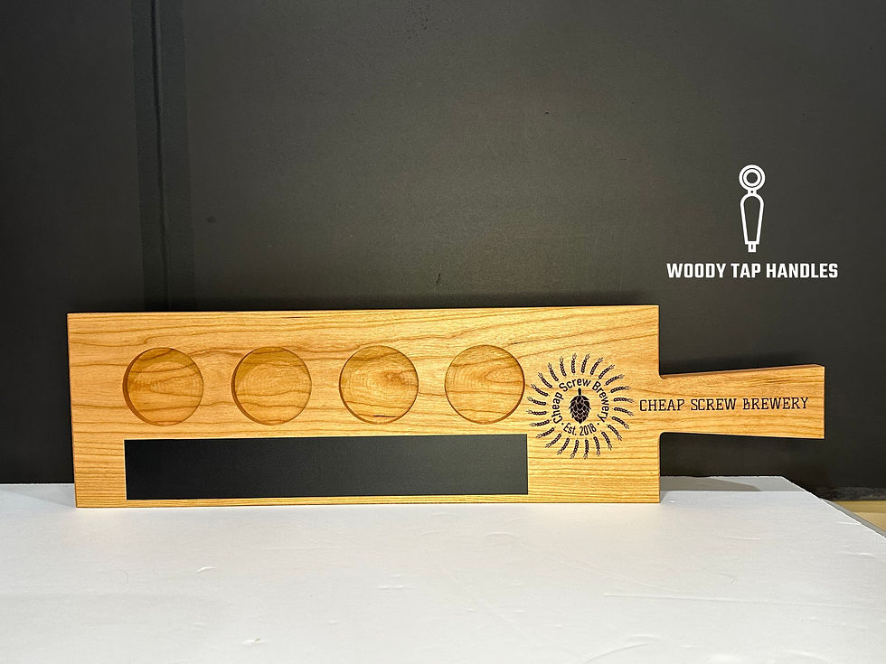 Thumbnail: Beer Flight Boards - Cherry