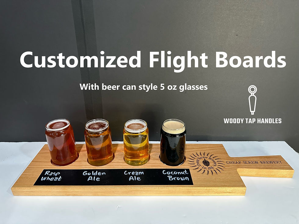 Thumbnail: Beer Flight Boards - Cherry