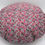 Thumbnail: Round Cushion Made With Liberty Fabric (Petal and Bud)