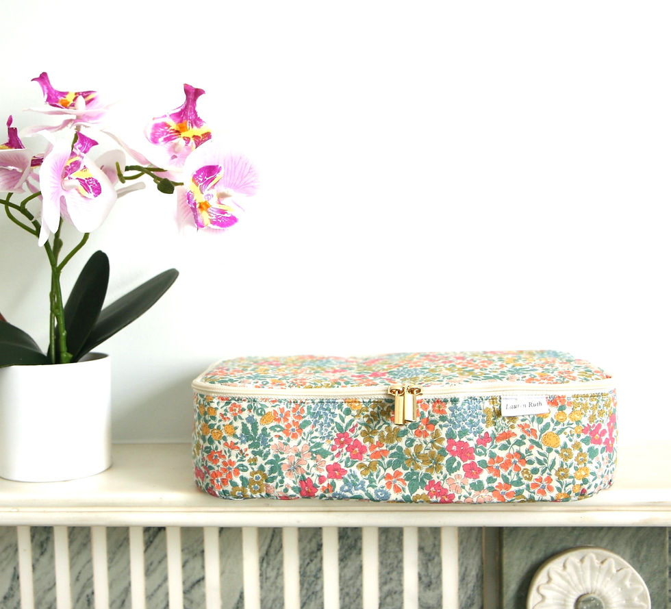 Thumbnail: Liberty Fabric Tana Lawn (Joanna Louise Orange)