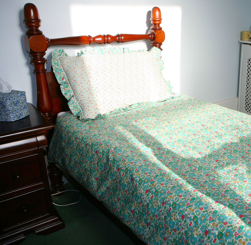 Thumbnail: Ruffle Pillowcase Made with Liberty Fabric (Betsy and Betsy Ann)