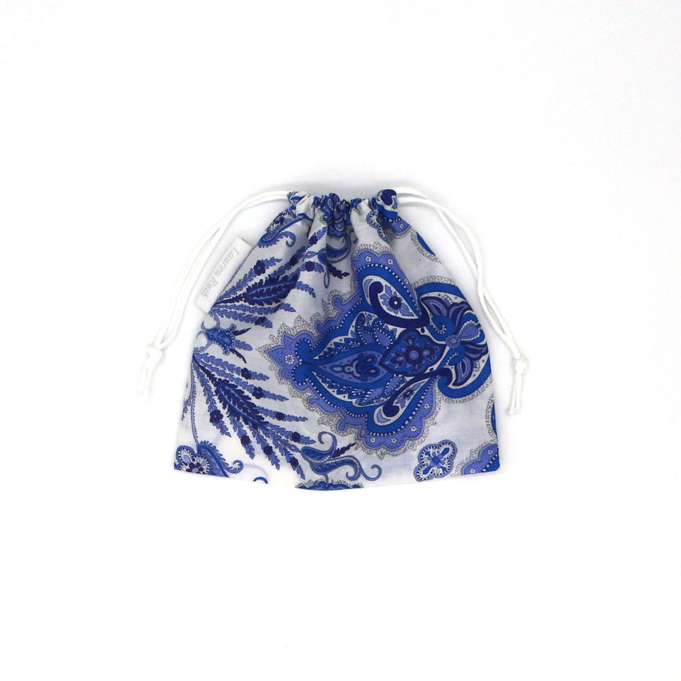 Thumbnail: Liberty Fabric Tana Lawn (Lord Paisley Blue)