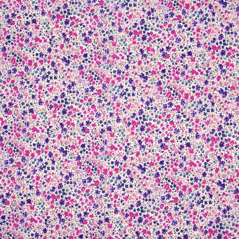 Thumbnail: Liberty Fabric Tana Lawn (Phoebe Purple)