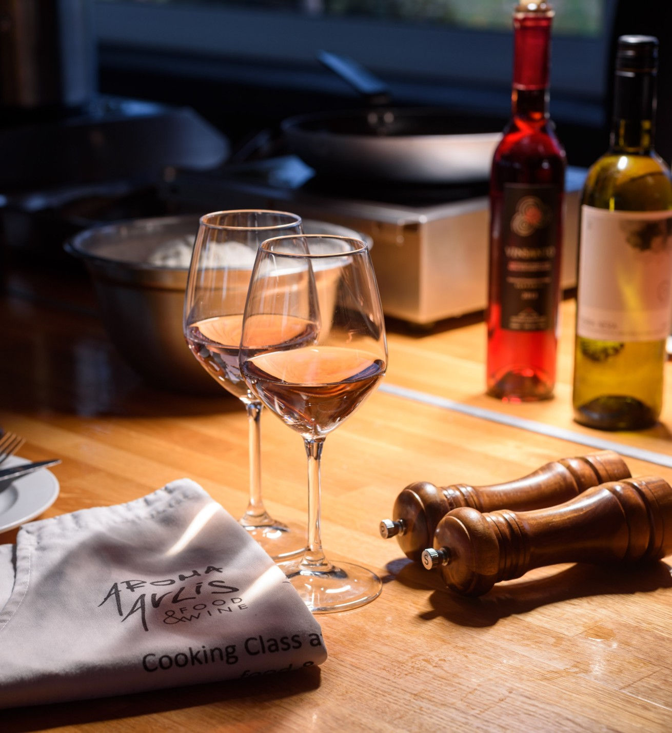 Cooking Demo at Artemis Karamolegos Winery
