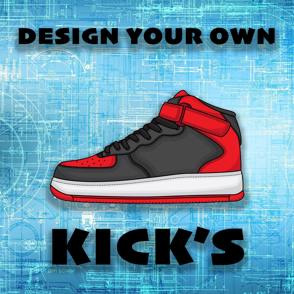 Design a set of Kicks bags