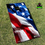Thumbnail: american flag on a cornhole board