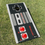 Thumbnail: Nintendo controller design printed directly on a cornhole board sitting in the grass