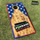 Thumbnail: A pair of official-size cornhole boards made from smooth Baltic birch wood, each featuring a vivid American flag design